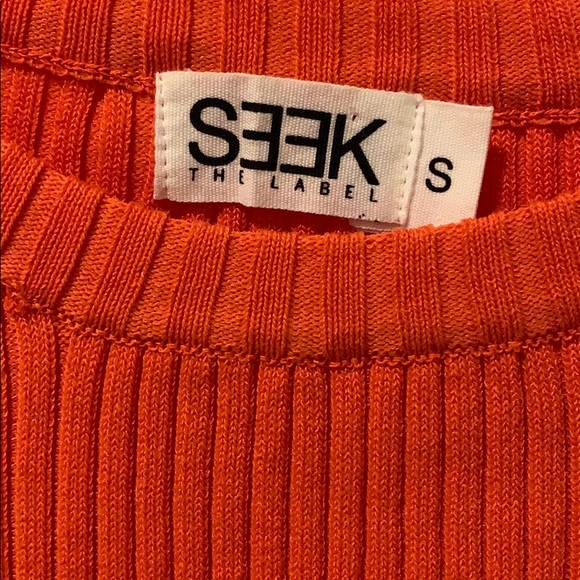 LF seek the label orange long sleeve - Picture 2 of 2